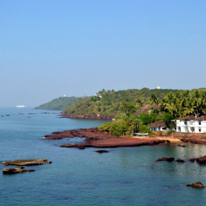 View from Dona Paula, Goa, India